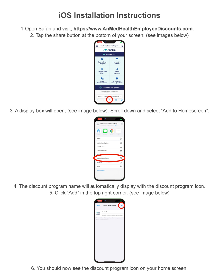 iOS Installation Instructions